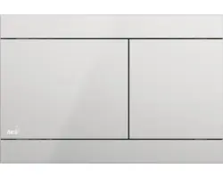 Betätigungsplatte Alca Komfort Fun 2-Mengentechnik edelstahl