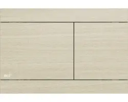 Betätigungsplatte Alca Komfort Fun 2-Mengentechnik Oak-White