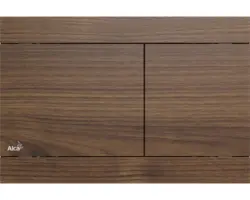 Betätigungsplatte Alca Komfort Fun 2-Mengentechnik Teak