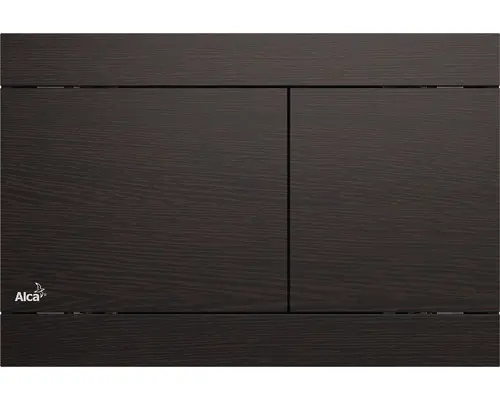 Betätigungsplatte Alca Komfort Fun 2-Mengentechnik Wenge