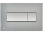 Hornbach Betätigungsplatte Alca Komfort M1371 2-Mengentechnik edelstahl/mattchrom