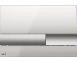 Betätigungsplatte Alca Komfort M1743 2-Mengentechnik chrommatt/glanz