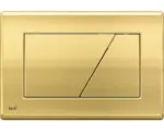 Hornbach Betätigungsplatte Alca Komfort M175 2-Mengentechnik gold