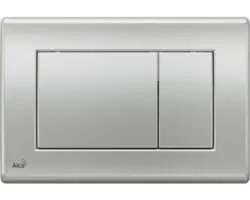 Betätigungsplatte Alca Komfort M272 2-Mengentechnik mattchrom