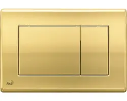 Betätigungsplatte Alca Komfort M275 2-Mengentechnik gold
