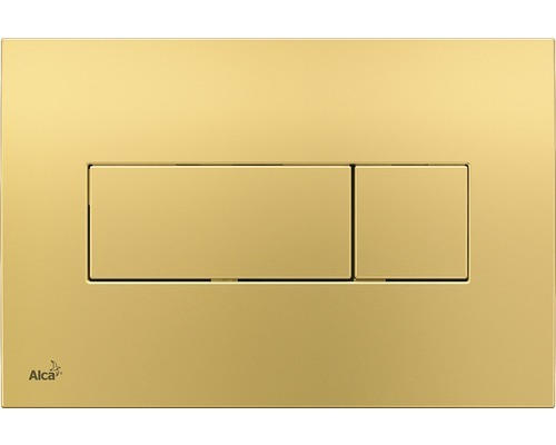 Betätigungsplatte Alca Komfort M375 2-Mengentechnik gold