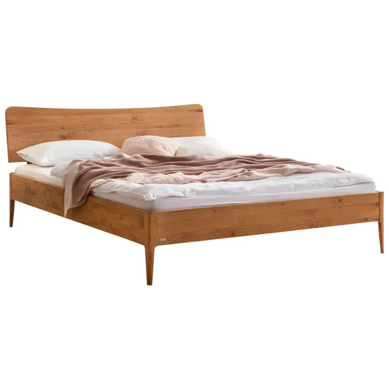 Bett 140/200 cm in Wildeiche