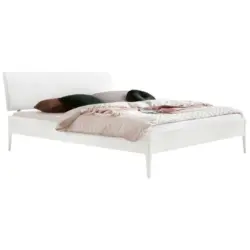 Bett 140/200 cm in Weiß