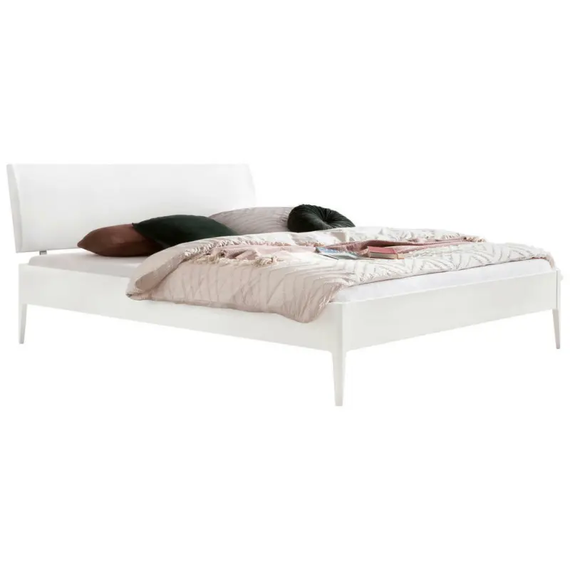 Bett 140/200 cm in Weiß