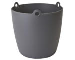 Hornbach Blumentopf elho Brussels Kunststoff Ø 18 H 17 cm anthrazit