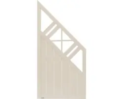 Abschlusselement Konsta Provence rechts 90x180/90 cm natur