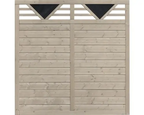 Zaunelement Konsta Andria 180x180 cm natur