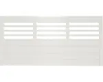 Hornbach Vorgartenzaun Konsta Style 180 x 90 cm cremeweiß