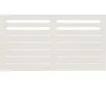 Hornbach Vorgartenzaun Konsta Ground 180 x 95 cm cremeweiß