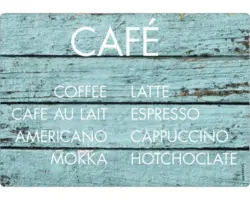 Küchenrückwand mySpotti pop Café 590x410x2 mm