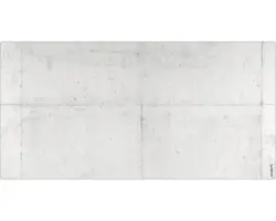 Badrückwand mySpotti Aqua Betonwand 900x450x2 mm 150916 grau