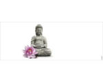 Hornbach Badrückwand mySpotti Aqua Buddha 1200x450x2 mm 151206 weiß