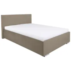 Polsterbett 140/200 cm in Beige