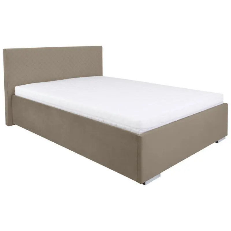 Polsterbett 140/200 cm in Beige