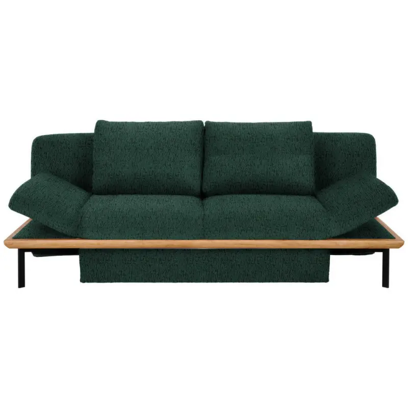Schlafsofa in Chenille Grün