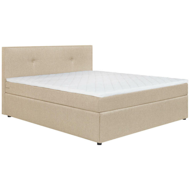 Boxbett 140/200 cm in Sandfarben