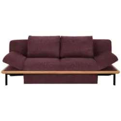 Schlafsofa in Chenille Lila