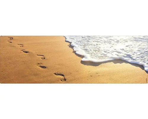 Badrückwand mySpotti Aqua Walk away 1400x450x2 mm 151432 beige