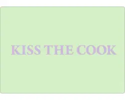 Küchenrückwand mySpotti pop Pistac. Kiss 590x410x2 mm