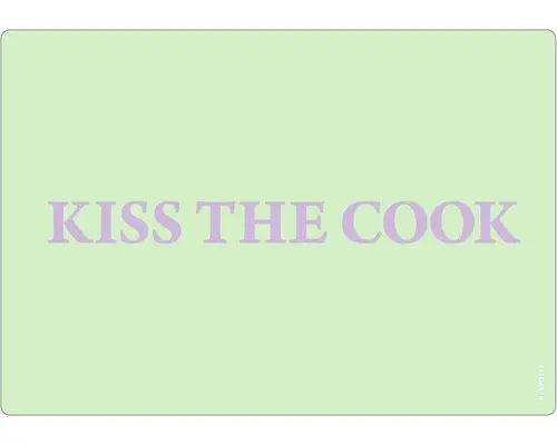 Küchenrückwand mySpotti pop Pistac. Kiss 590x410x2 mm