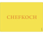 Hornbach Küchenrückwand mySpotti pop Chefkoch yel. 590x410x2 mm