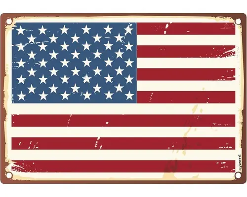 Küchenrückwand mySpotti pop United States 590x410x2 mm