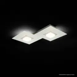 Led-Deckenleuchte 6,4 W 40/30/5 cm