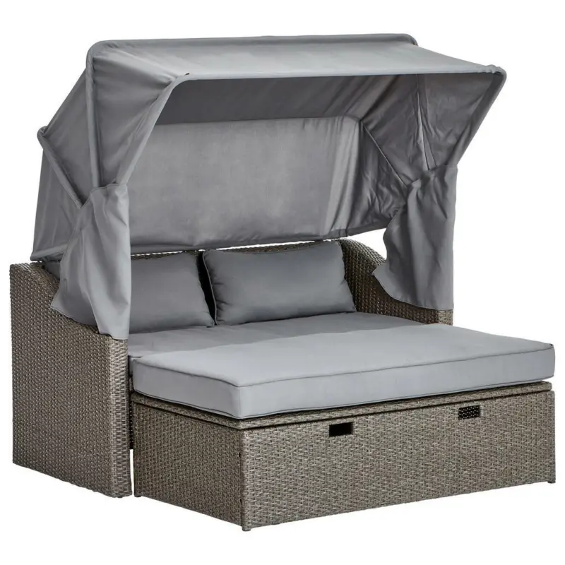 Gartenmuschel 146/74/144 cm