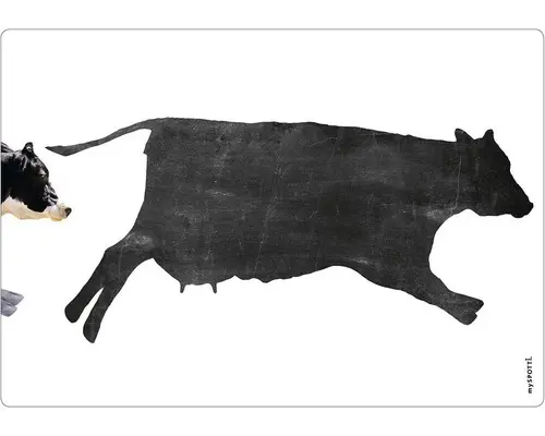 Memoboard mySpotti memo Memocow 590x410x2 mm