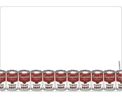 Memoboard mySpotti memo Campbell's 590x410x2 mm