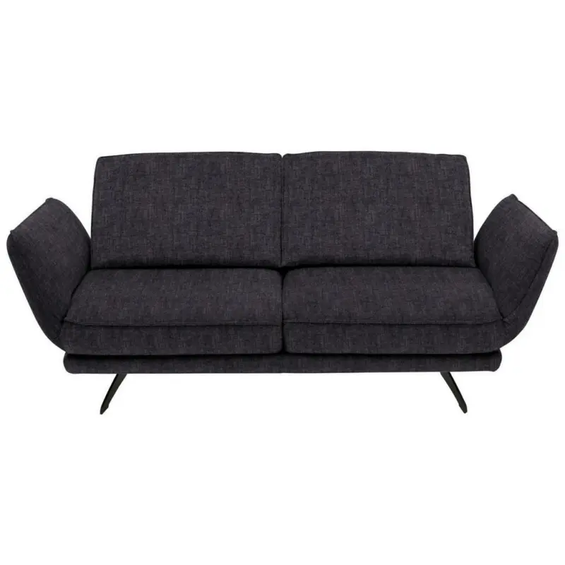 2,5-Sitzer in Velours Anthrazit