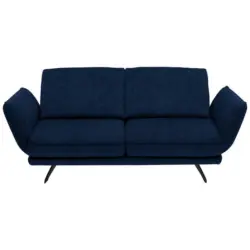 2,5-Sitzer in Velours Dunkelblau