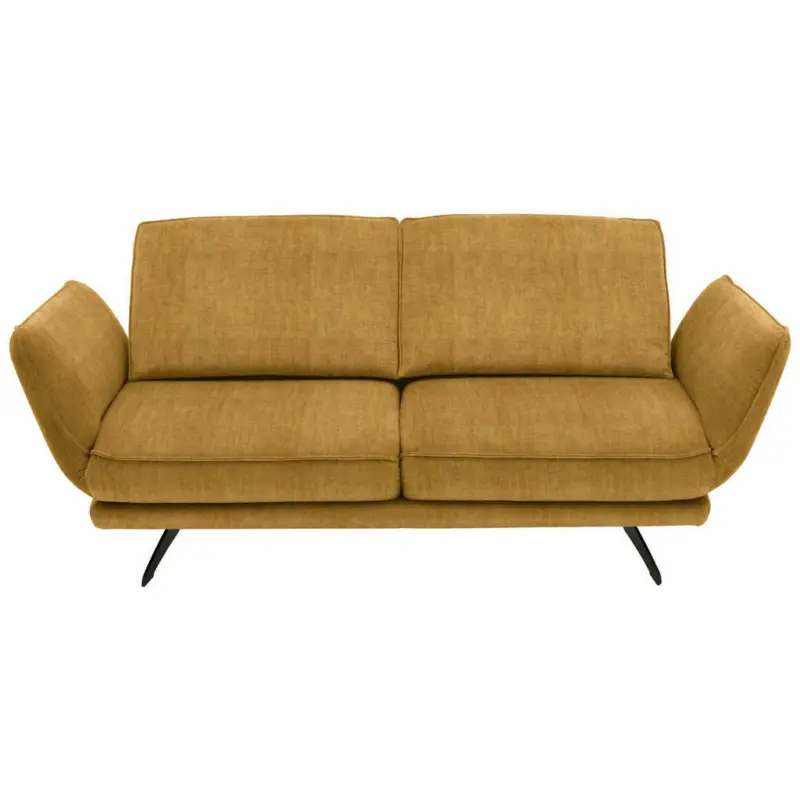 2,5-Sitzer in Velours Gelb