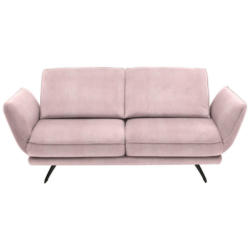 2,5-Sitzer in Velours Rosa