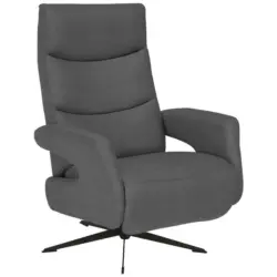 Relaxsessel in Textil Grau