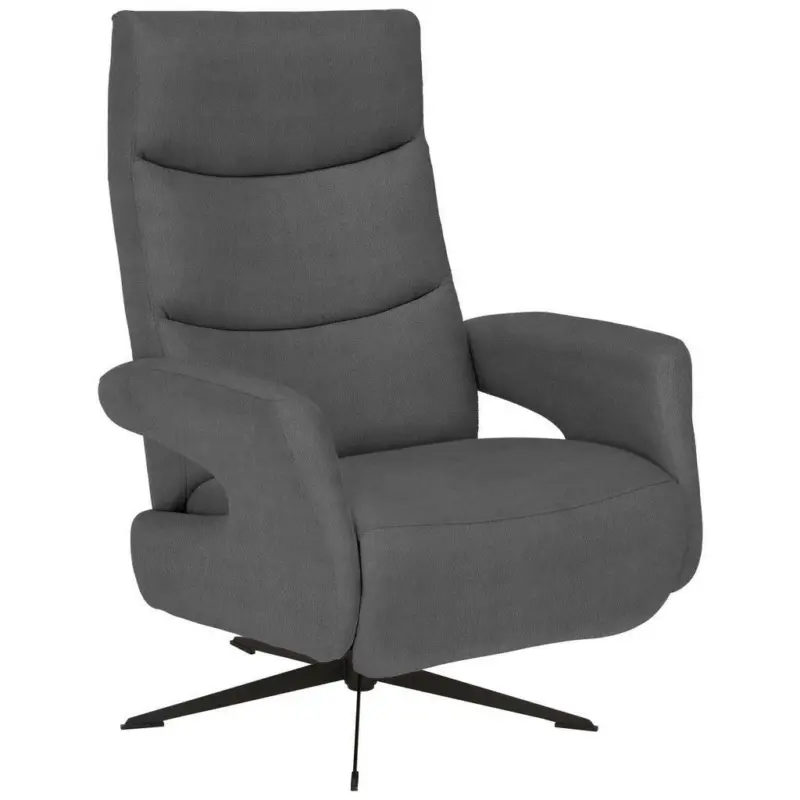 Relaxsessel in Textil Grau