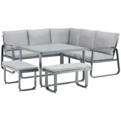 Loungegarnitur 5-teilig