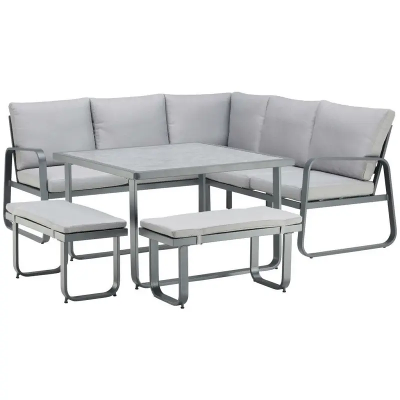 Loungegarnitur 5-teilig