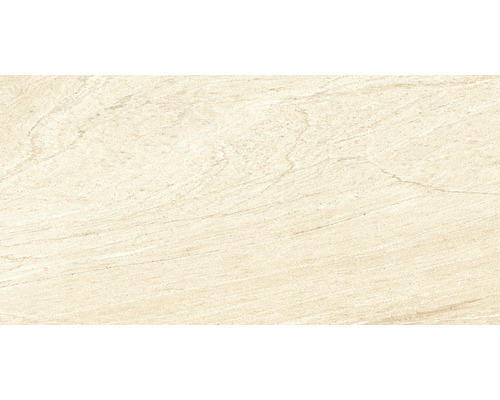 Feinsteinzeug Bodenfliese Sahara 90,0x45,0 cm creme matt