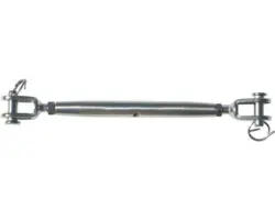 Edelstahl-Spannschloß 4 mm zur Befestigung von Sonnensegeln