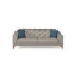 XXXLutz Lauterach - Ihr M&ouml;belhaus bei Bregenz Dreisitzer-Sofa in Webstoff Hellgrau, Beige