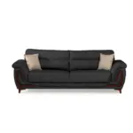 XXXLutz Lauterach - Ihr Möbelhaus bei Bregenz Dreisitzer-Sofa in Webstoff Dunkelgrau