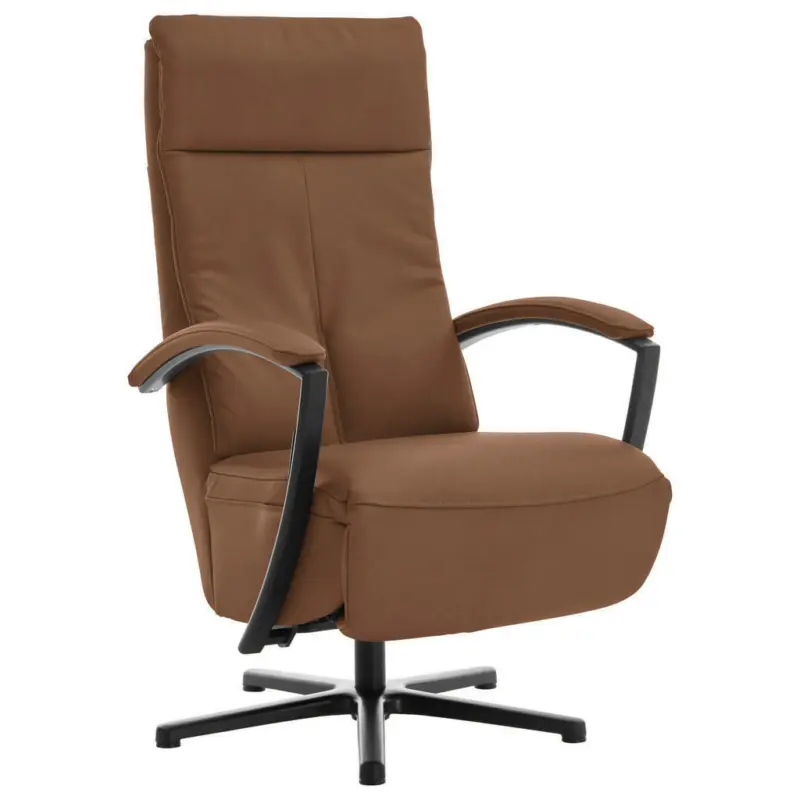 Relaxsessel in Leder Braun