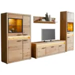 XXXLutz Lauterach - Ihr M&ouml;belhaus bei Bregenz Wohnwand 359/198/49 cm in Eichefarben