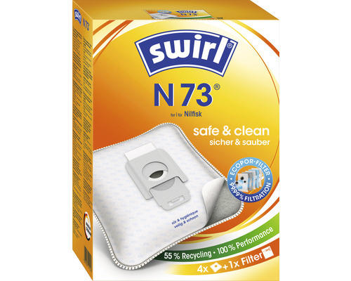 Swirl Staubbeutel N 73 MicroPor Plus